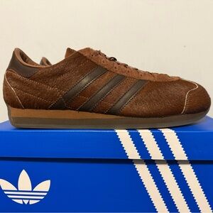 Men's ADIDAS ORIGINALS Country Japan Shoes - Preloved Brown /Dark Brown Sz 9.5